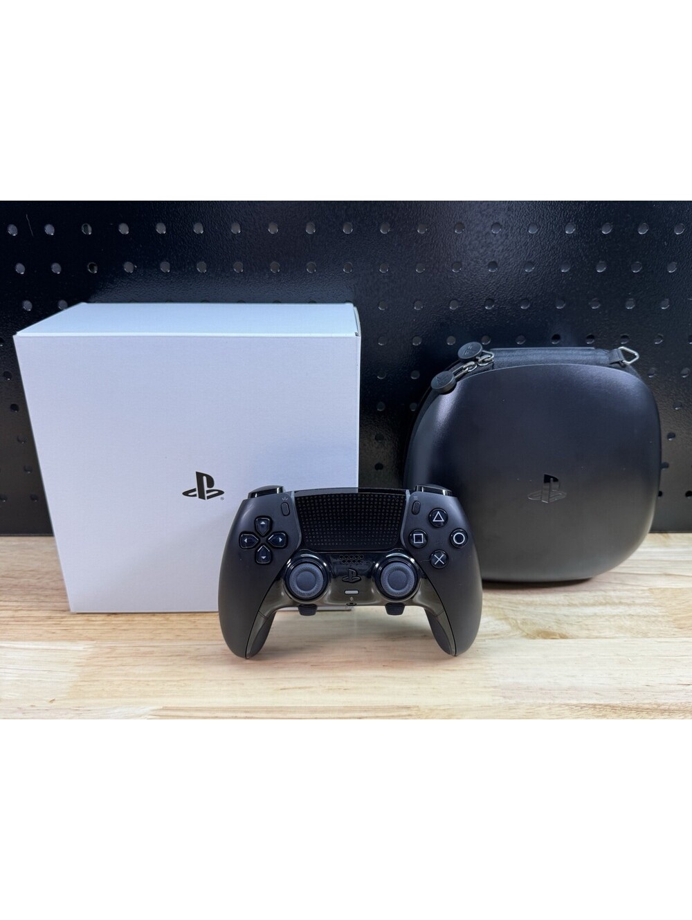 Sony CFI-ZCP1 Playstation 5 PS5 DualSense Edge Wireless Controller Black + Case